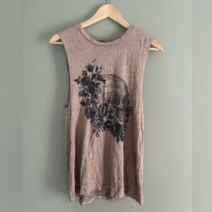 Y2K Skull Muscle Tank